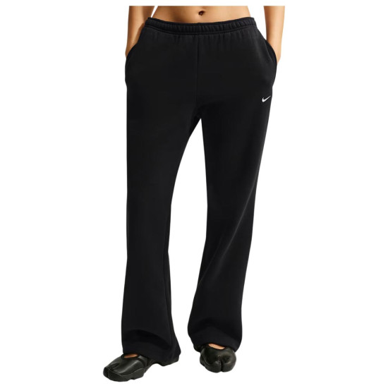 Nike Γυναικείο παντελόνι φόρμας Studio Fleece Mid-Rise Open-Hem Pants